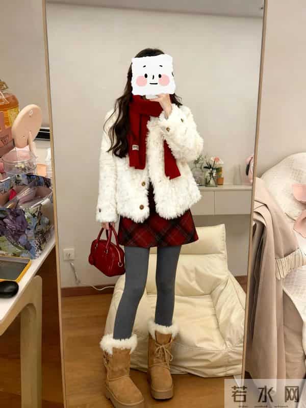 圣诞红穿搭杀疯了！11套look把甜辣焊死