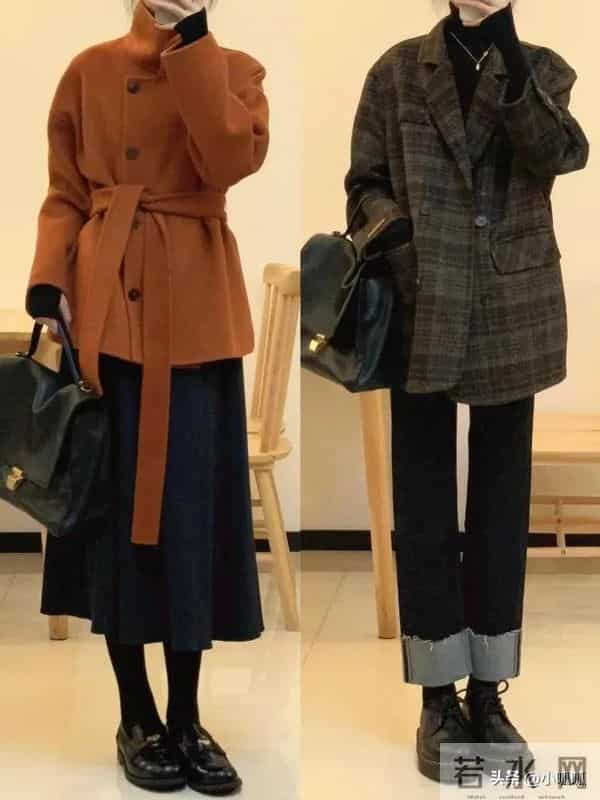 冬季不露腿穿搭不重样