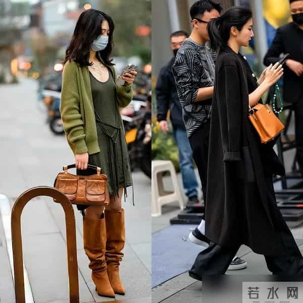 看到立冬的成都街拍才发现：满大街的“慵懒风”外套穿搭，太飒了