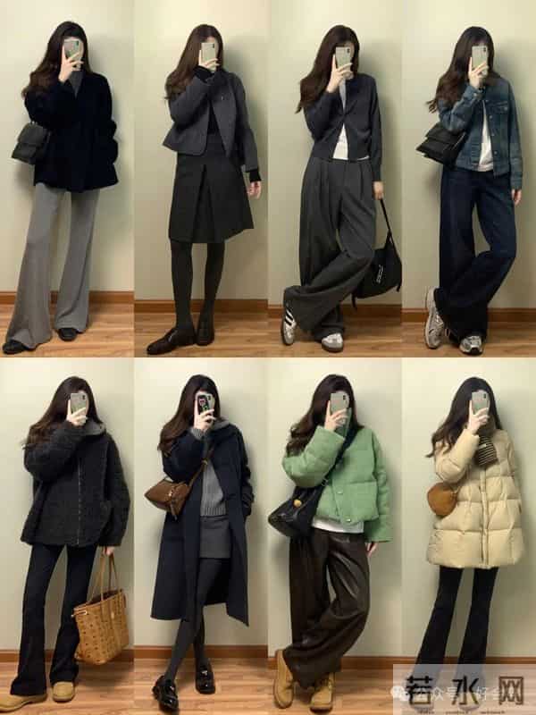 104套秋冬穿搭，每天搭配不重样