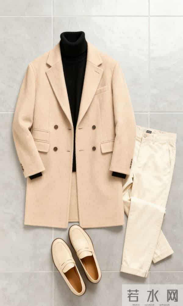 10套秋冬男装配色图鉴：浅灰瓷板砖下的高级感公式