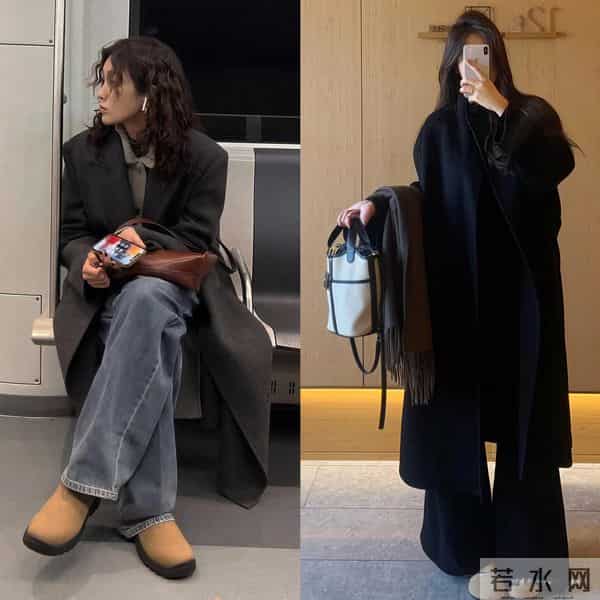 “阔腿裤+平底鞋”，才是今年冬天的正确打开方式！