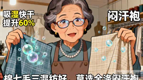 中老年选保暖内衣有门道！认准3个细节，保暖不闷汗、穿脱超方便