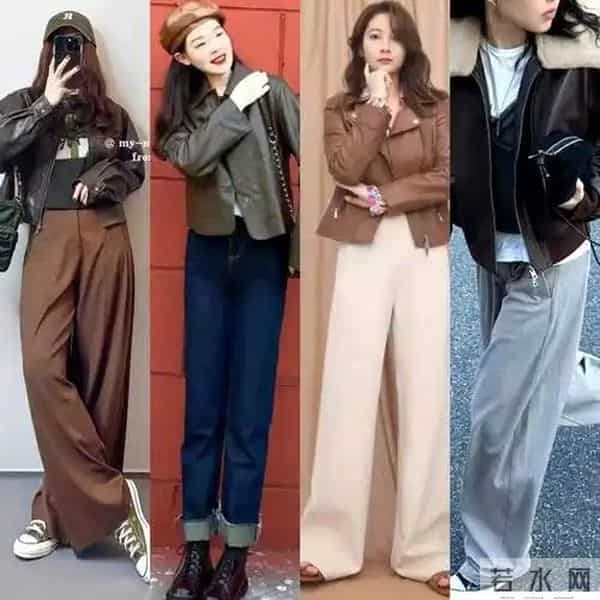 秋冬皮衣穿搭：百搭显瘦还显贵，日常照搬不踩雷