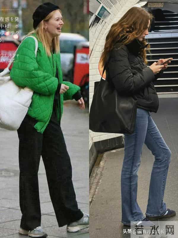 秋冬“街拍感松弛懒人友好ins穿搭”｜长款大衣、夹克，随性氛围