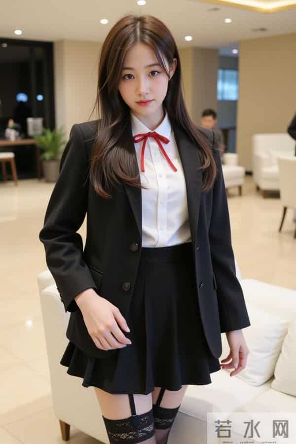 黑西装学院风也太飒了吧！