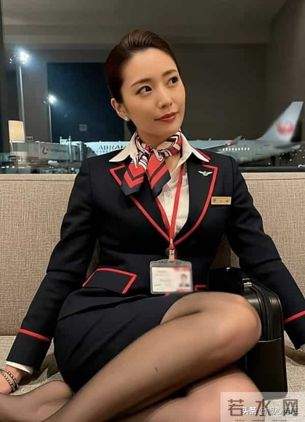 日本空姐的妆容和穿搭，和其他空姐区别还是挺大的