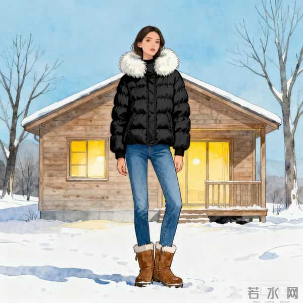 今年冬天最火的“排骨羽绒服”，这样选款搭配，显瘦时髦还抗寒