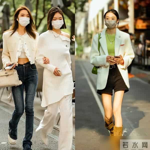 看到立冬的成都街拍才发现：满大街的“慵懒风”外套穿搭，太飒了
