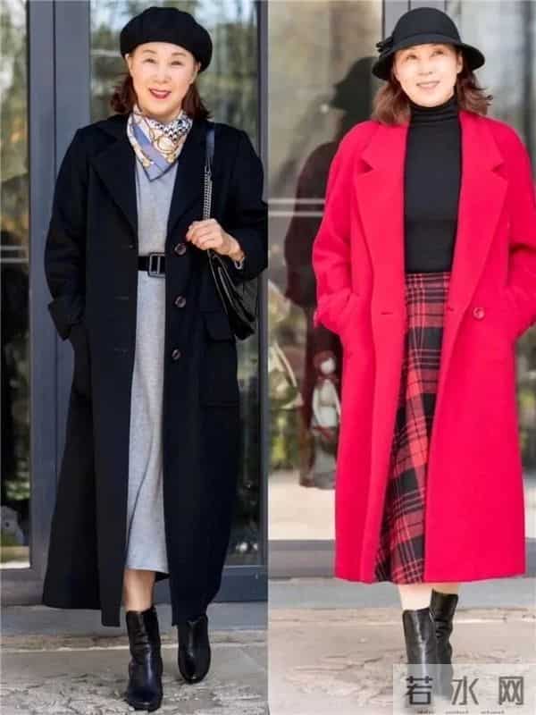 今冬最火搭配：大衣+长筒靴、短靴，保暖舒适又飒又美！