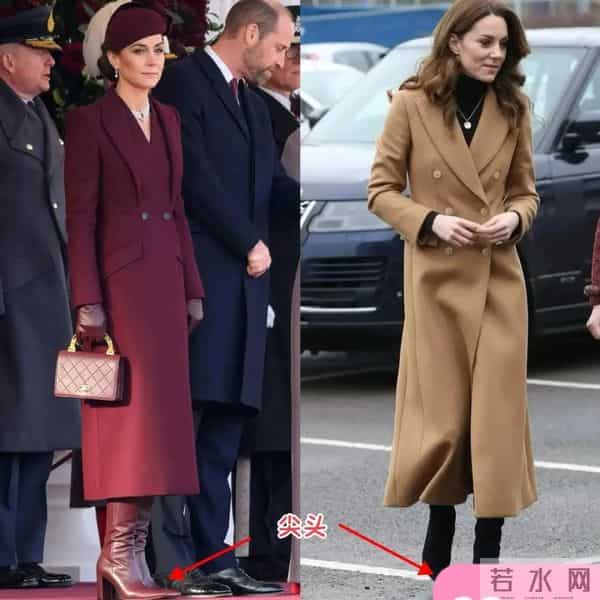 看凯特王妃穿大衣，我悟了：不露脚踝、不配打底裤，优雅得体