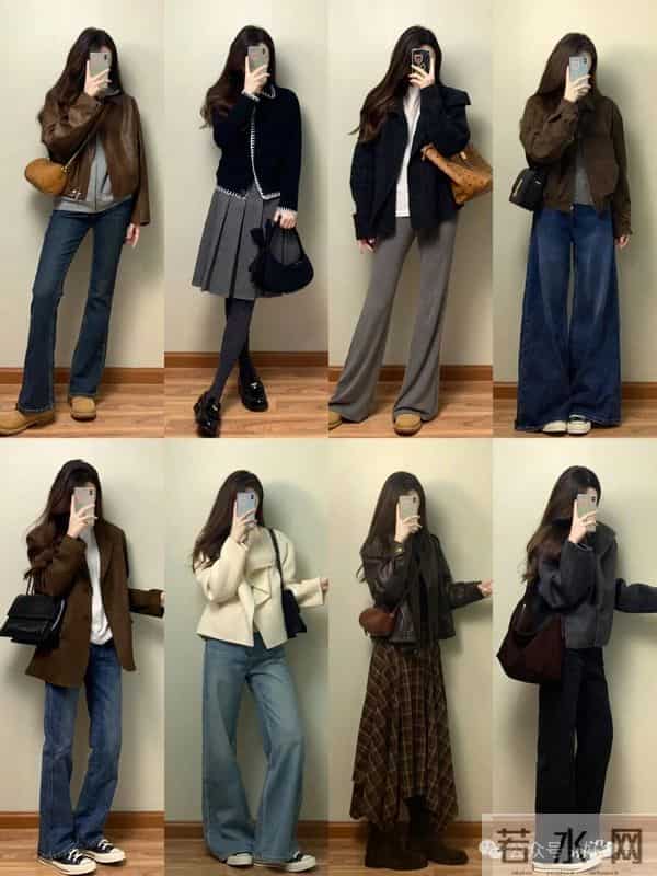 104套秋冬穿搭，每天搭配不重样