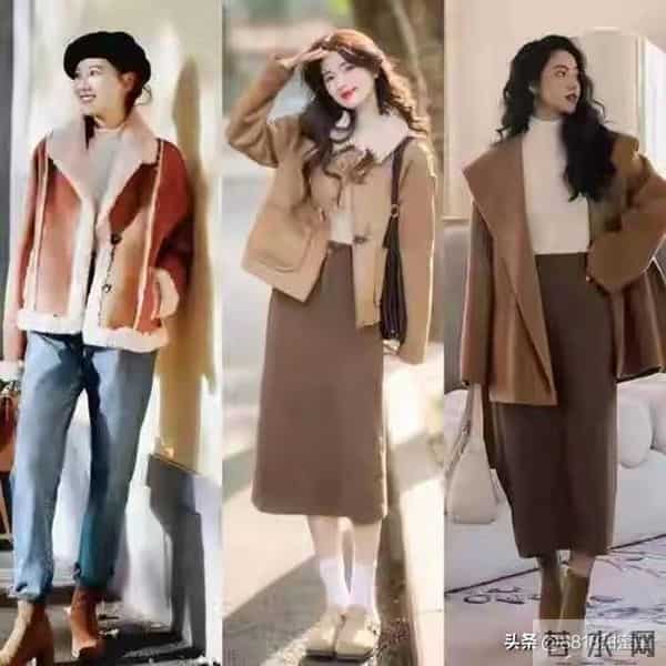 女生秋冬美德拉穿搭，简约大气，轻松get的日常高级感
