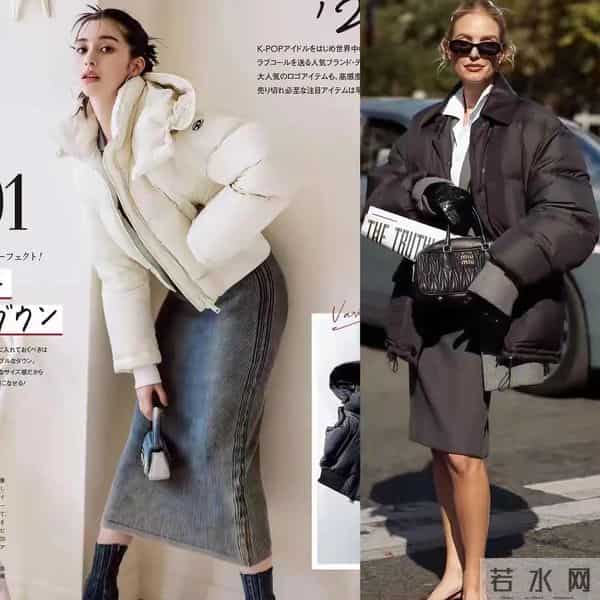 今年冬天“短羽绒服”又火了，这样穿时髦又显高！