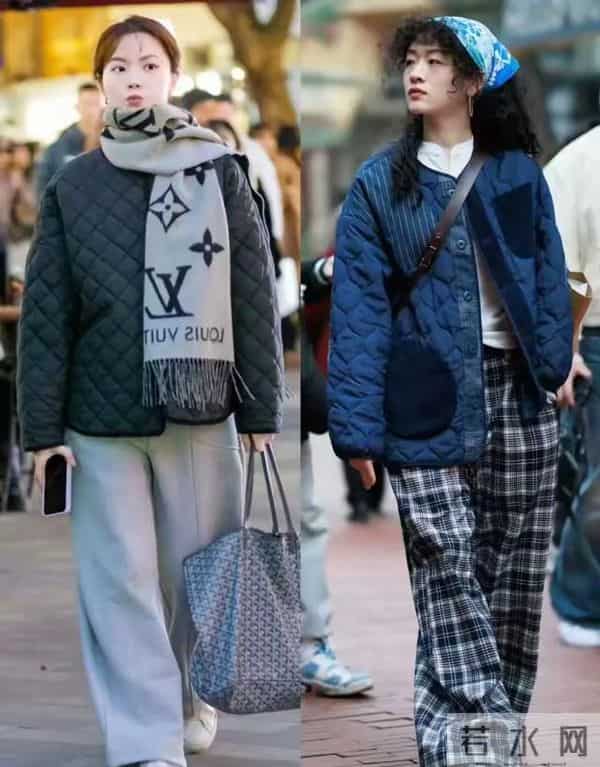 去了上海才知道：羽绒服过时了！满大街都是“奶奶棉服”，好时髦