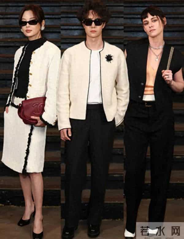 纽约大秀：王一博留大妈头，辛芷蕾国际范足，权志龙狗啃刘海辣眼