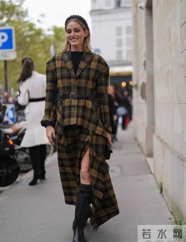 冬天“长裙＋靴子”太好看，这样穿显瘦又时髦