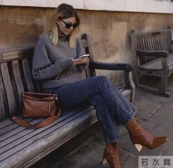 如果你有一双“短靴”，配这条裤子，显瘦又时髦