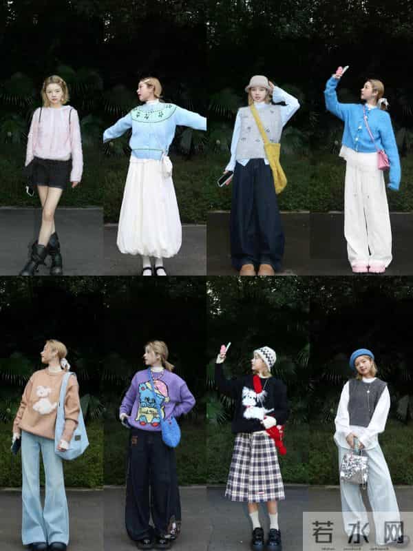 秋冬穿搭“甜酷调色盘”！这一墙搭配把“清新松弛感”焊到离谱