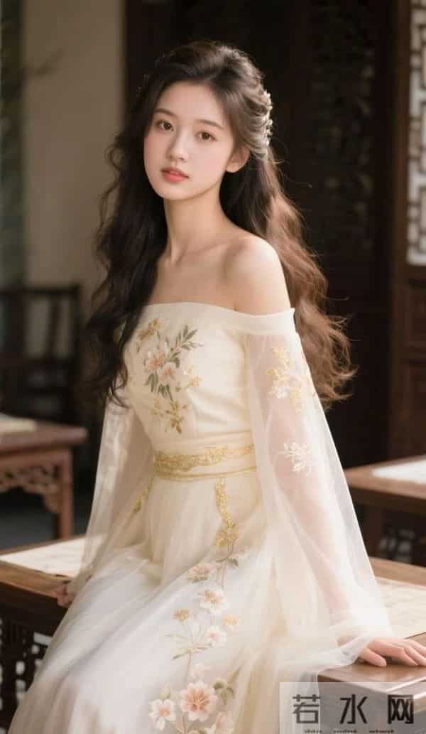 《纱裙里的国风柔韵》