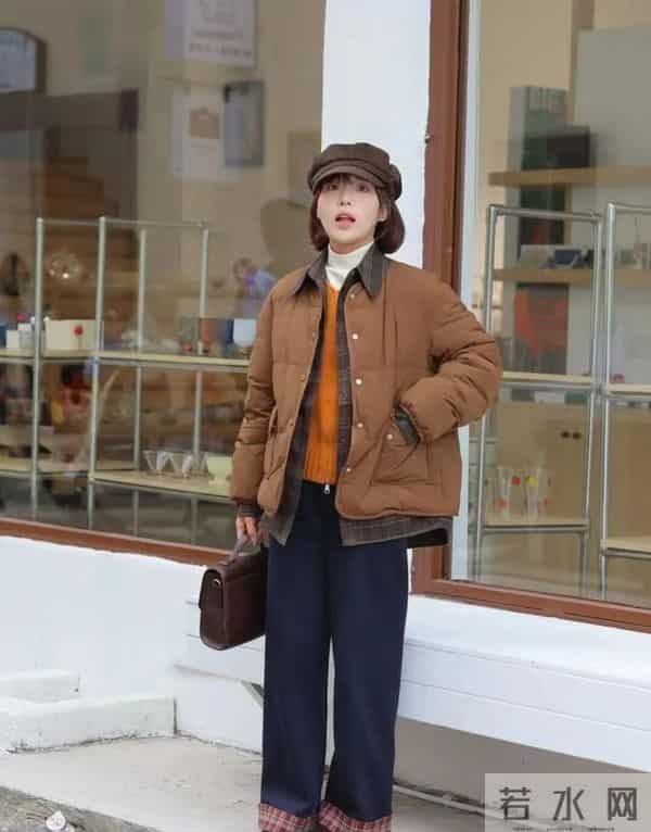 今年冬天最绝的配色：橙色+棕色，太明媚了！