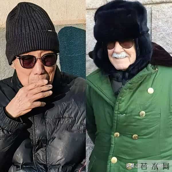 被上海爷爷惊艳了！满街都是“戴围巾又戴帽子”打扮，保暖又时髦