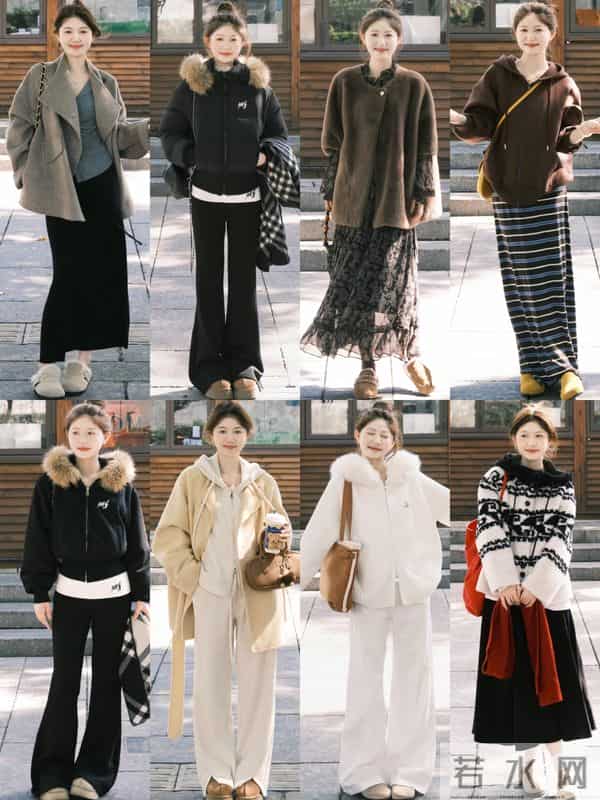 做个会穿搭的女孩子 好看的冬装也可以抗冻