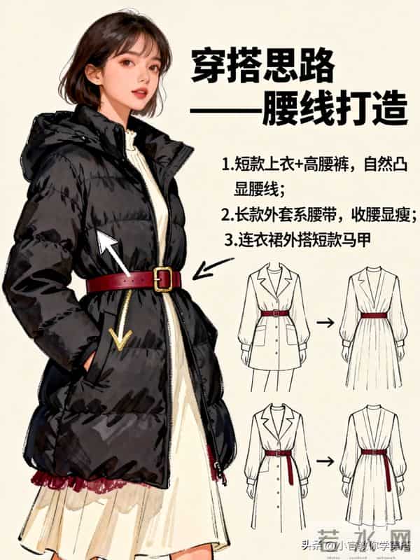 40岁女人冬季穿搭干货，羽绒服+阔腿裤-大衣+卫衣