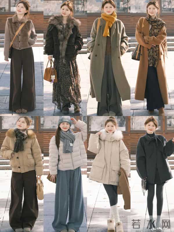 做个会穿搭的女孩子 好看的冬装也可以抗冻
