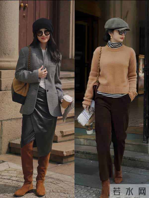 冬天毛衣高级穿搭技巧：选款+搭配找对方法，好看又百搭