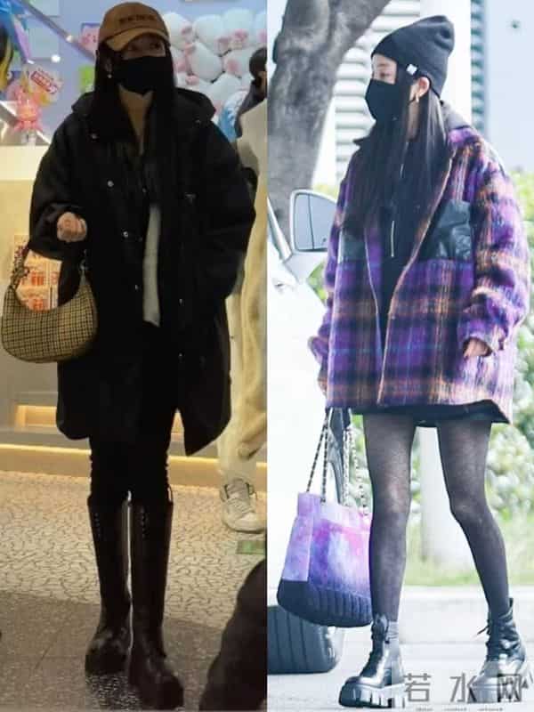 看杨幂穿长靴，我悟了：搭短裙、修身裤更显腿长，既保暖又洋气！