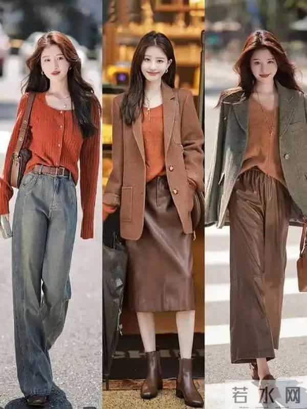 冬天毛衣高级穿搭技巧：选款+搭配找对方法，好看又百搭