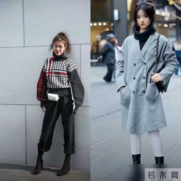看到立冬的成都街拍才发现：满大街的“慵懒风”外套穿搭，太飒了