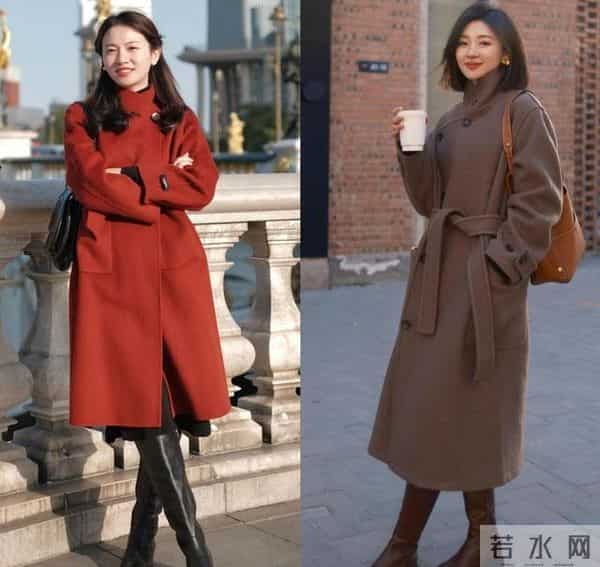 今年冬天“买精不买多”，干净色大衣，配半身裙、阔腿裤，太高级