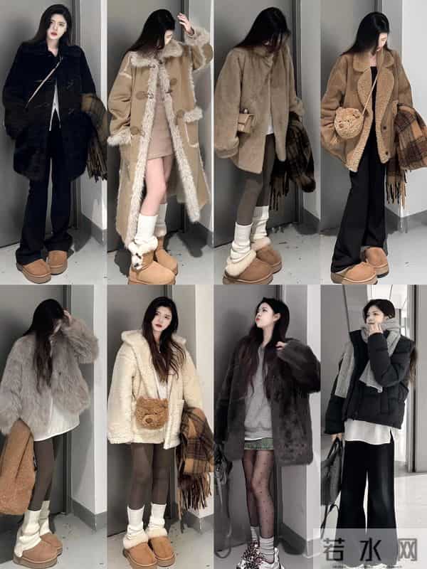 秋冬才是穿搭主战场随便穿穿都很好看 超级有氛围感