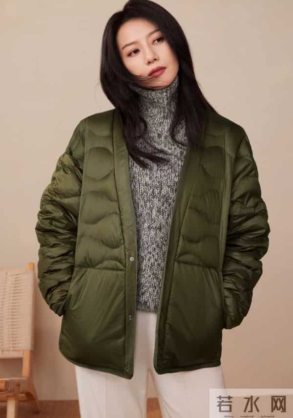 高圆圆冬季穿搭更新