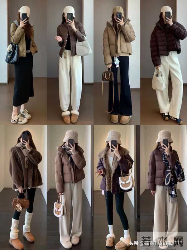 体制内女性秋冬“大地色+松弛感”穿搭：5组公式，得体又显贵