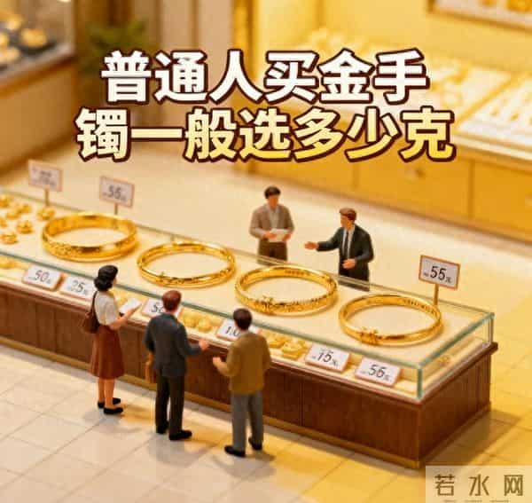金手镯别乱买！这个克数最适合普通人，省钱又实用