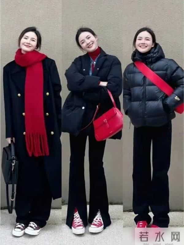 冬天了穿什么色彩更温暖时髦？“红色”越来越流行，吸睛出众