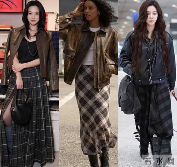 冬天“长裙＋靴子”太好看，这样穿显瘦又时髦