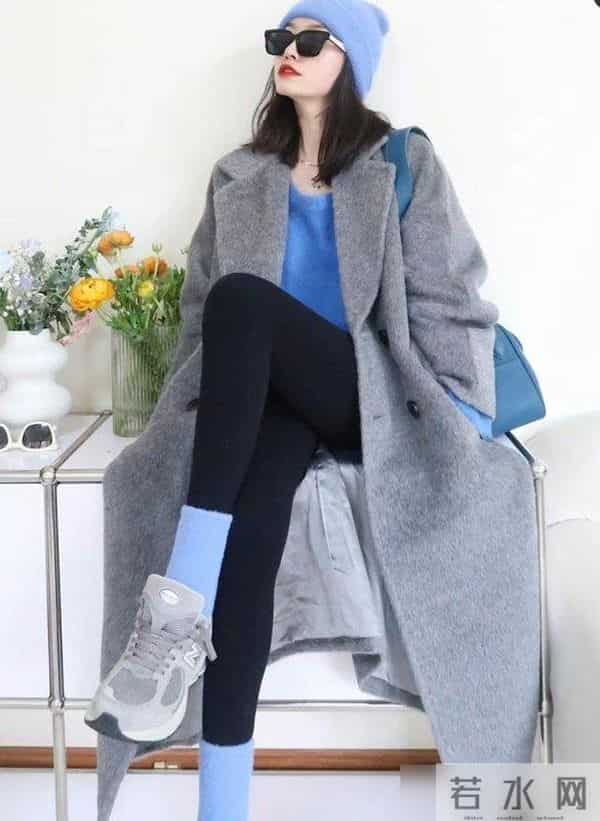 被杭州街拍惊艳了！满街都是“冬服+瑜伽裤”，洋气时髦又保暖