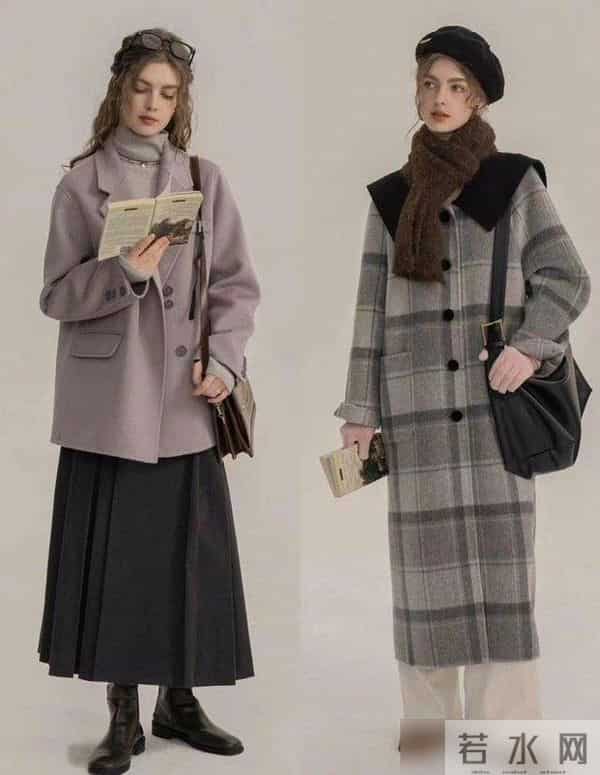今冬火了这种穿法：大衣+贝雷帽，羽绒服+贝雷帽，时髦显气质