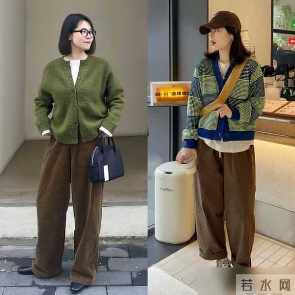 小白裤已失宠，今年秋冬最火的是“小棕裤”，学这几种穿搭太高级