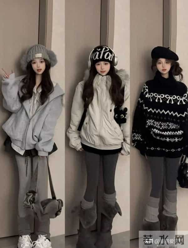 冬日甜妹穿搭图鉴｜软乎乎的“奶系氛围感”直接焊在身上