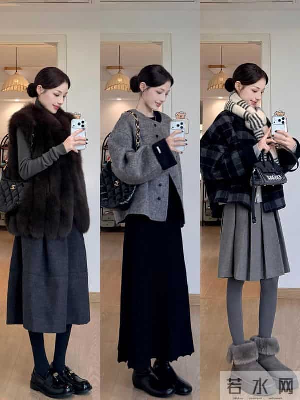 时髦高级范的穿搭！！款式精致大方好美