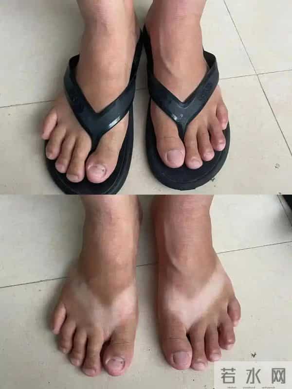 低调广东老板的标配：人字拖、短衣+短裤