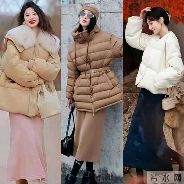 今年冬天“短羽绒服”又火了，这样穿时髦又显高！