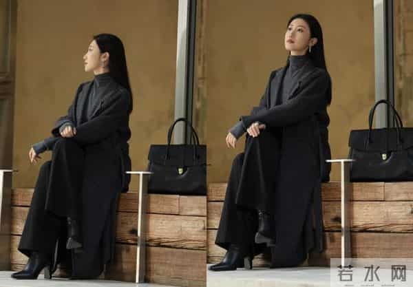 灰色大衣简单易学3个搭配技巧，好看时髦，冬季这样穿回头率超高