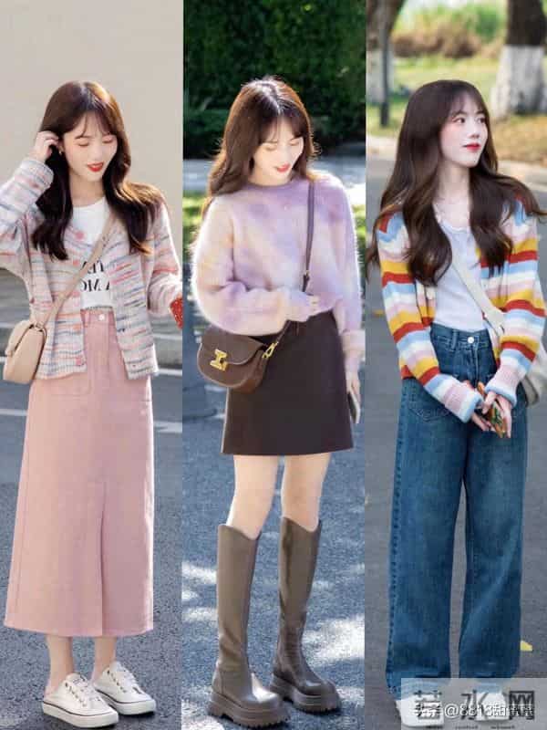 小个子春日穿搭，多穿浅色露肤清爽洋气更显高