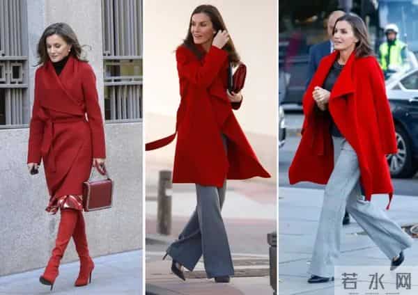 看西班牙王后穿搭，我悟了：衣不花哨，内搭简约，既显气质又优雅